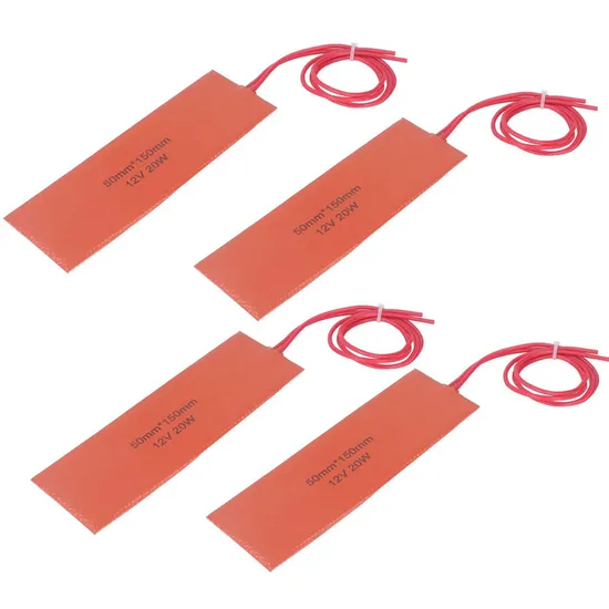 Custom 12V 24V 220V Whole Oven Heating Element Flexible Heating Pad Silicone Rubber Heater